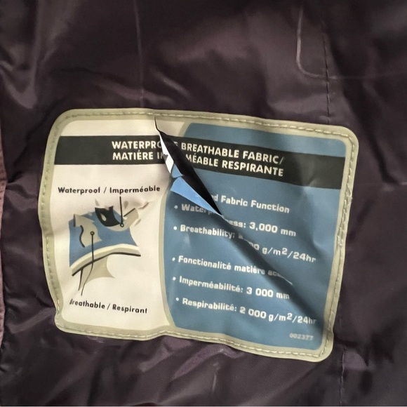 Vintage Columbia Vertex Winter Ski Coat in Purple - Picture 9 of 11